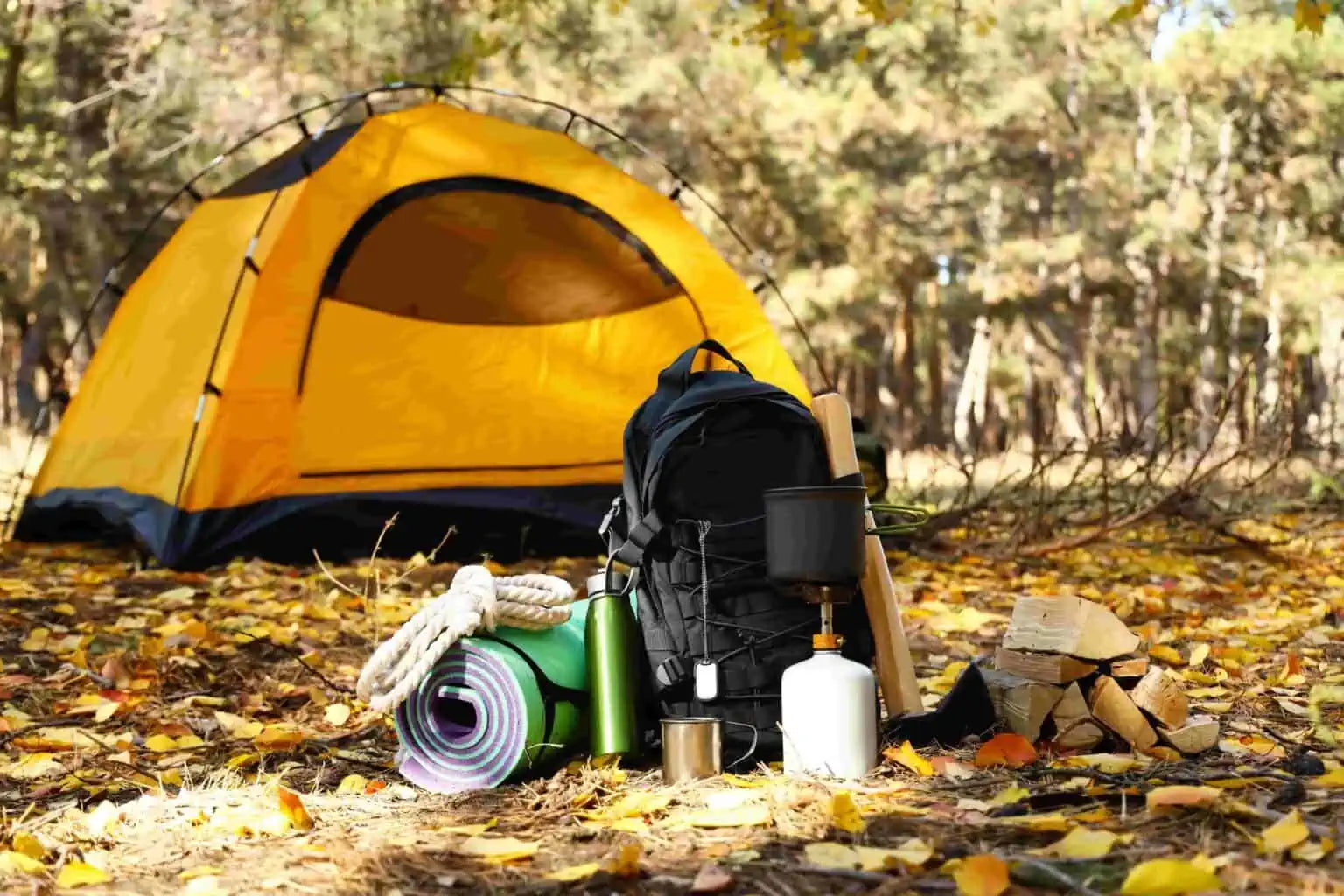 Compact emergency survival kit in US first aid, tools, shelter best bug-out bag gear for disaster preparedness & camping.