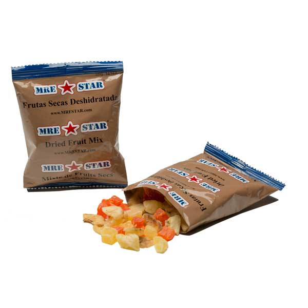 Stackable MRE cases for long-term emergency storage