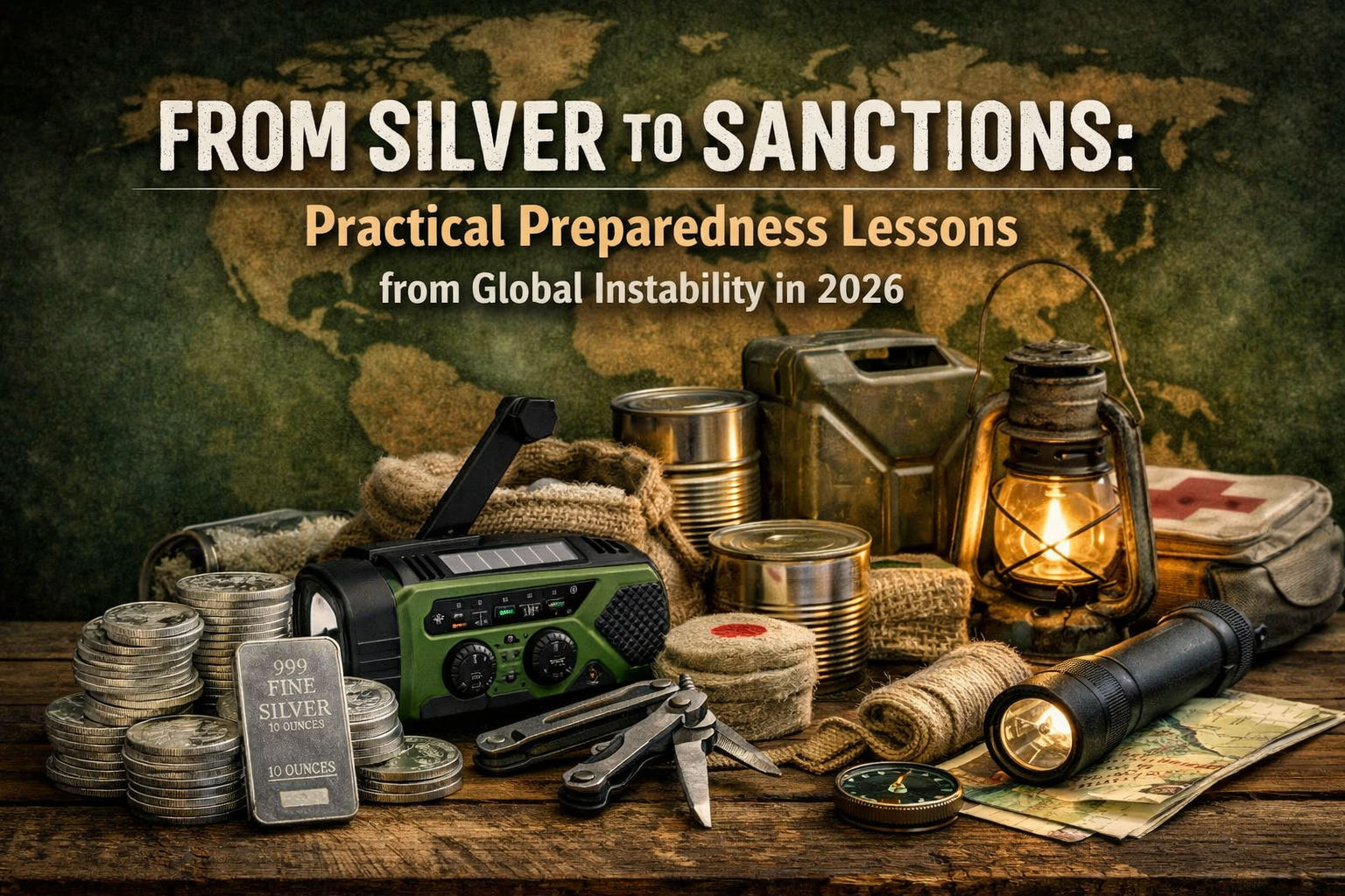 From Silver to Sanctions: Practical Preparedness Lessons from Global Instability in 2026