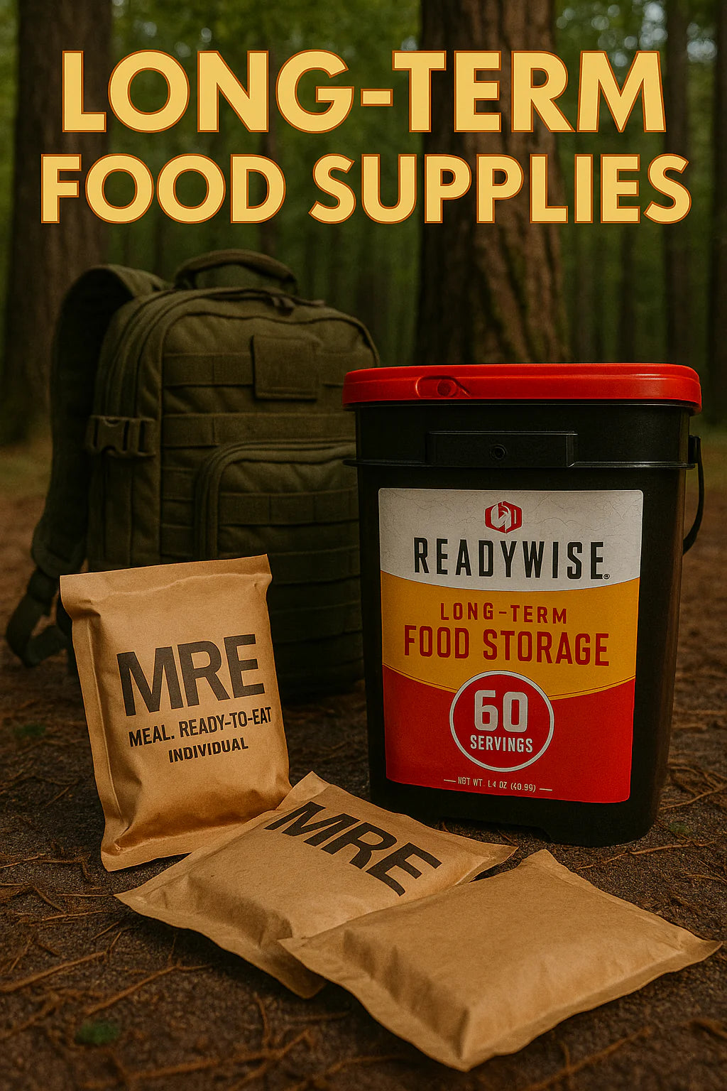 Long-Term Emergency Food Supplies