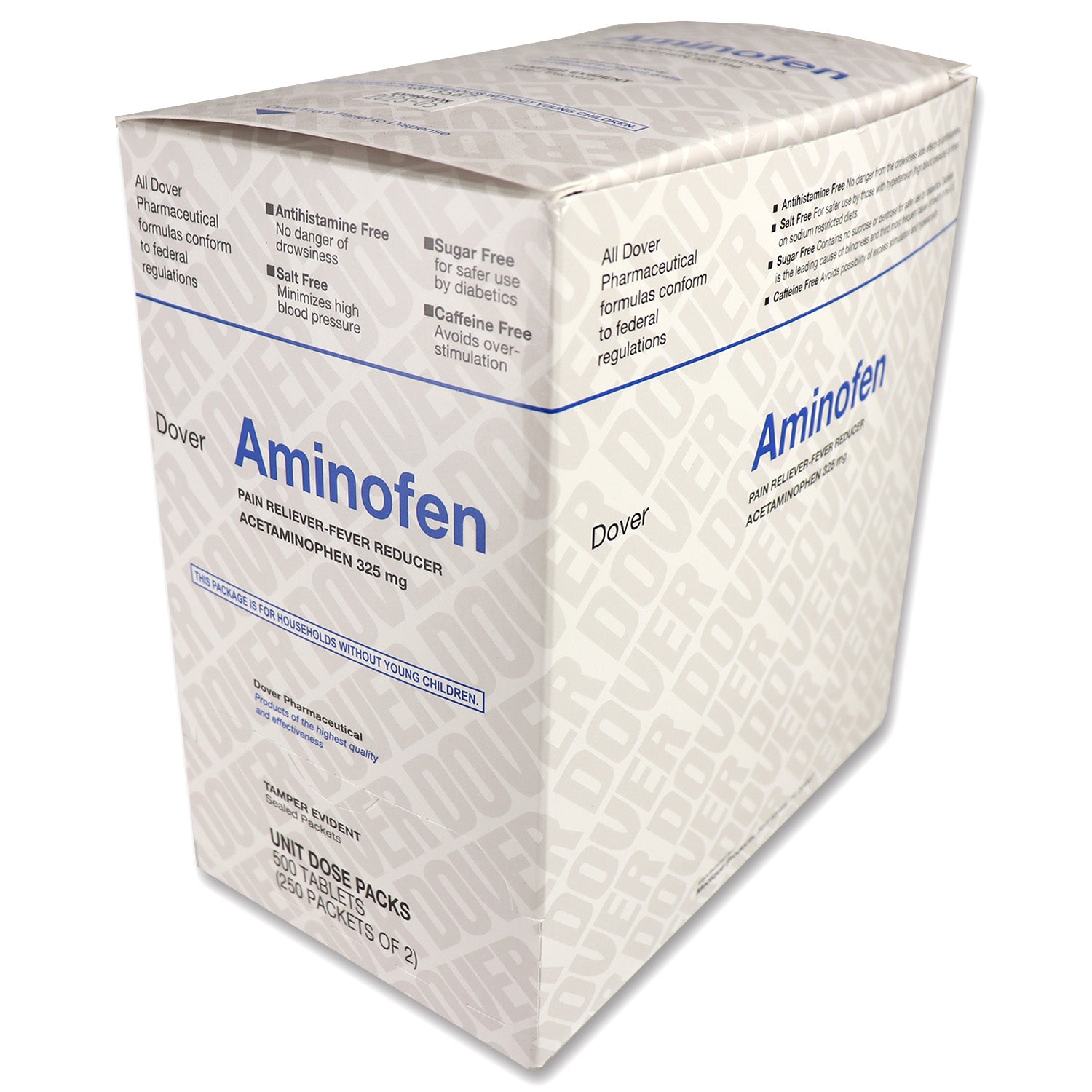 Aminofen - Acetaminophen 325mg, 500/box