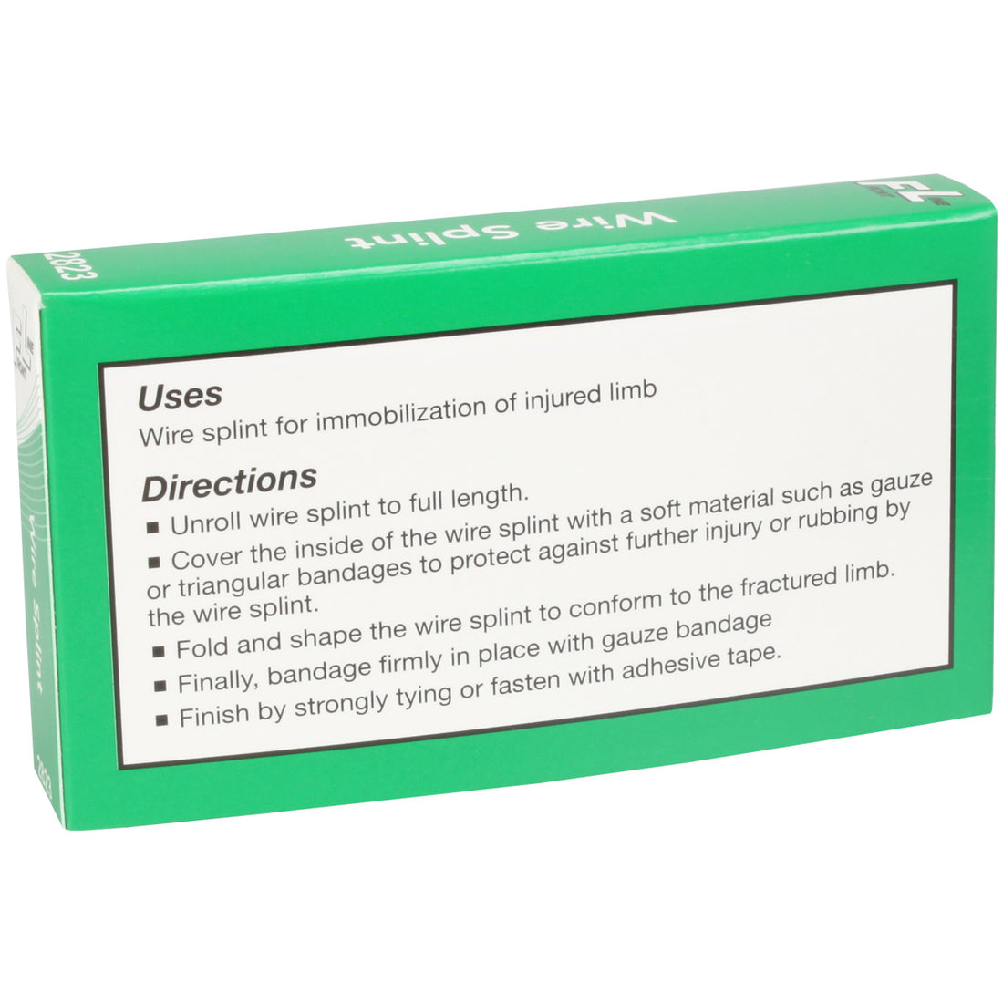 Rolled Wire Splints, 1 per box