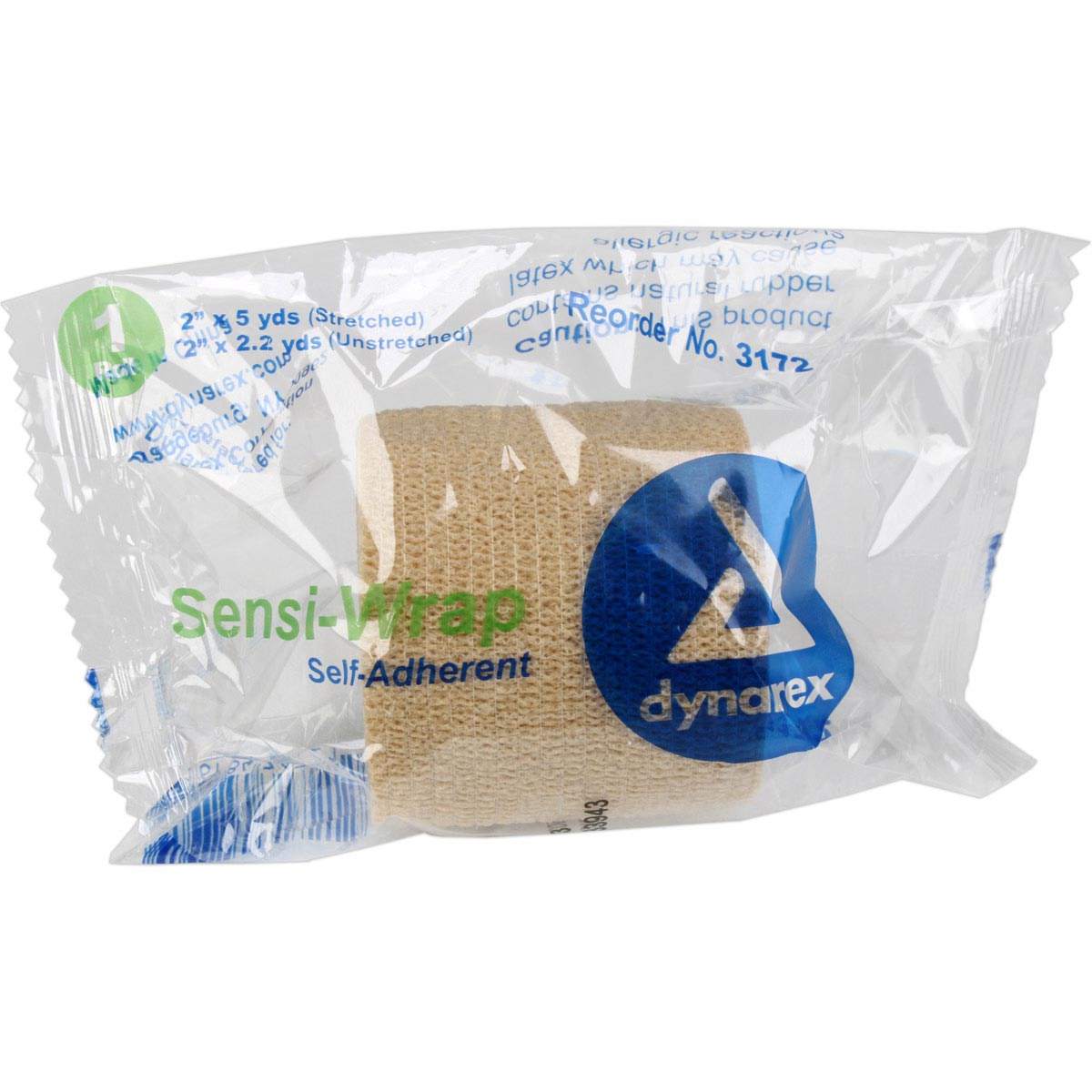 Sensi Wrap, Self-Adherent - 2" x 5 yds, Tan, 1 each