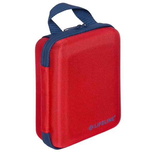 Large Hard - Shell Foam First Aid Kit – 85 - Piece Travel & Car Emergency Set - BSG