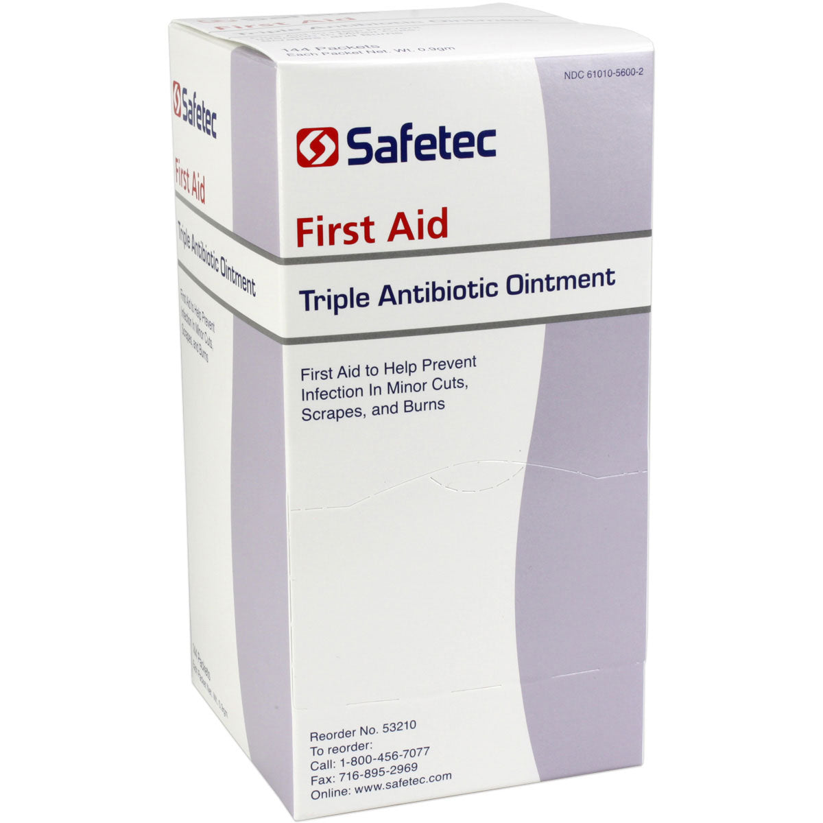 Triple Antibiotic .9gm. Pouch, 144 per box