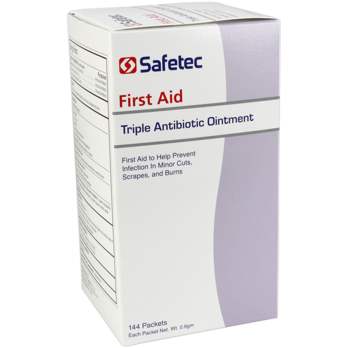Triple Antibiotic .9gm. Pouch, 144 per box