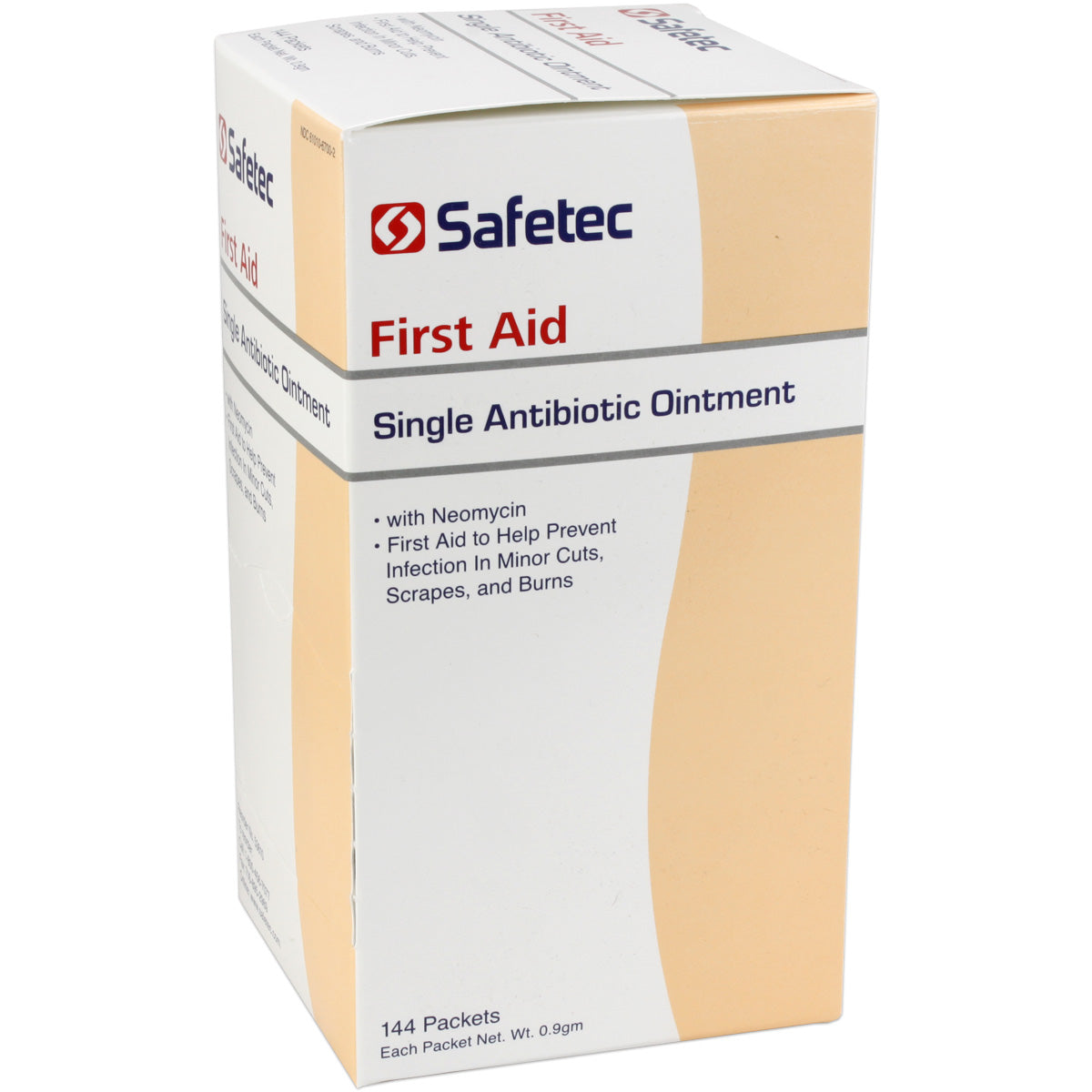 Single Antibiotic (Neomycin) .9gm. Pouch, 144 per box