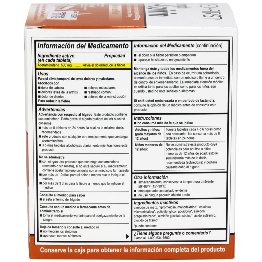 Non-Aspirin Extra Strength, 250/box