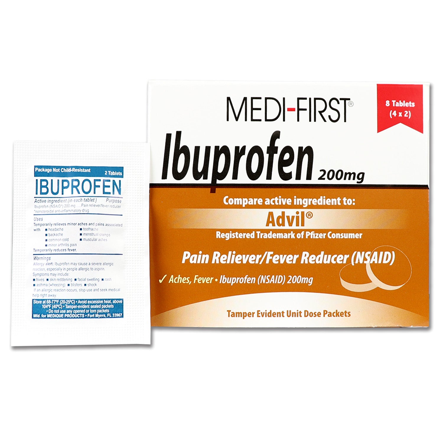 Ibuprofen, 8/box