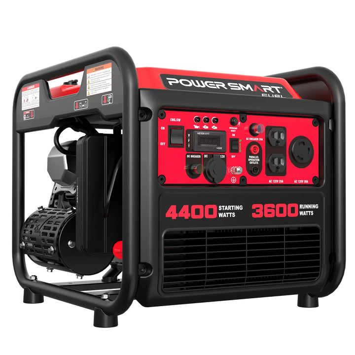 PowerSmart 4400W Portable Inverter Generator – Quiet, Lightweight & RV Ready | BasicSurvivalGear.com