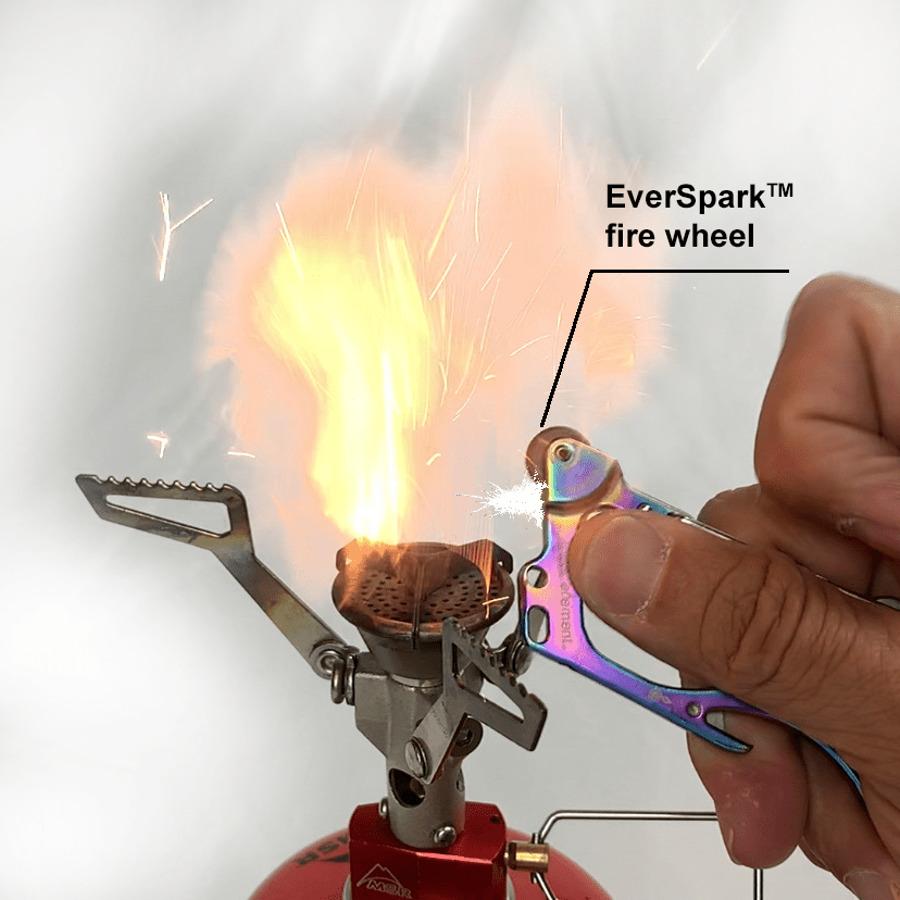 Firebiner: Fire - starting Multitool Carabiner - BSG