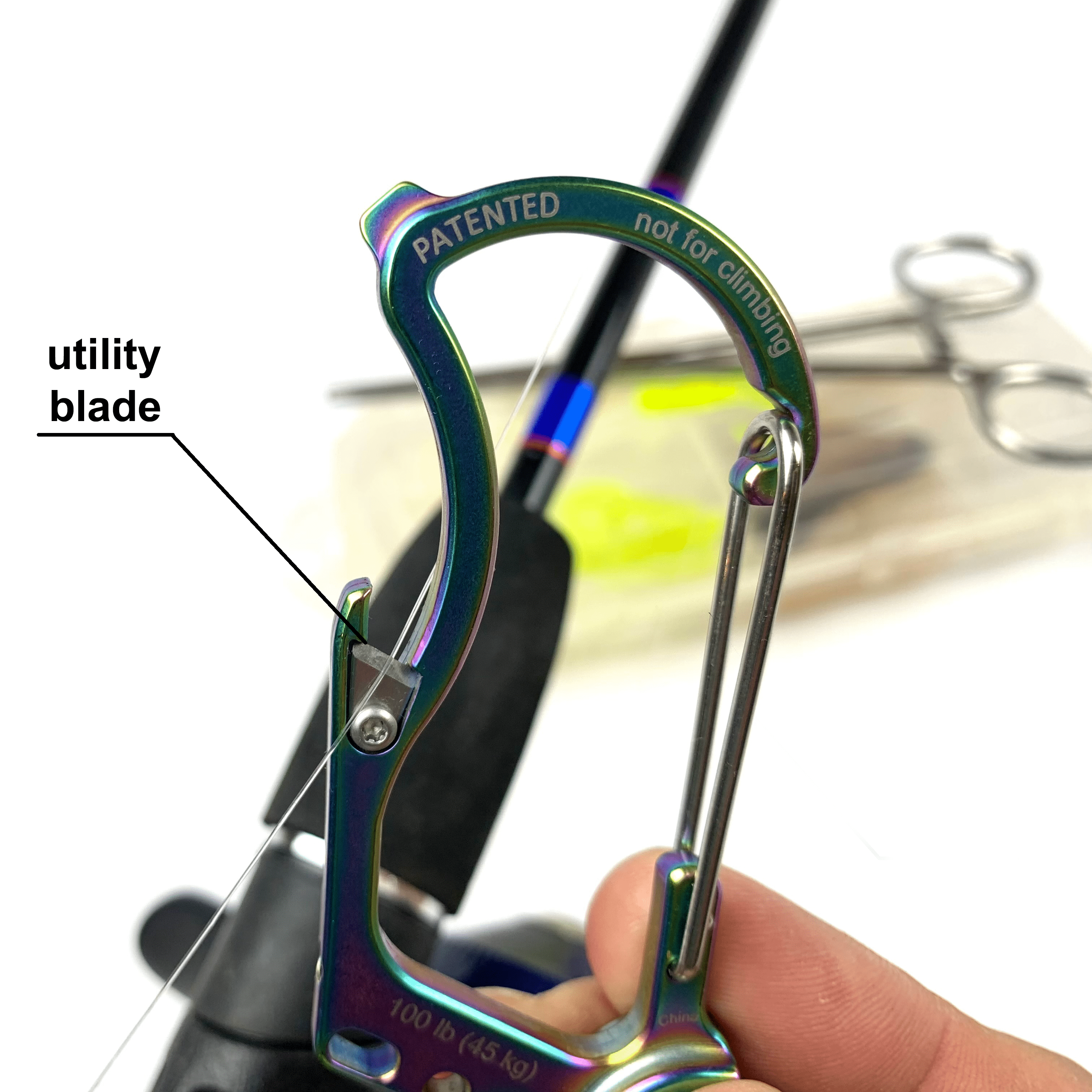 Firebiner: Fire - starting Multitool Carabiner - BSG