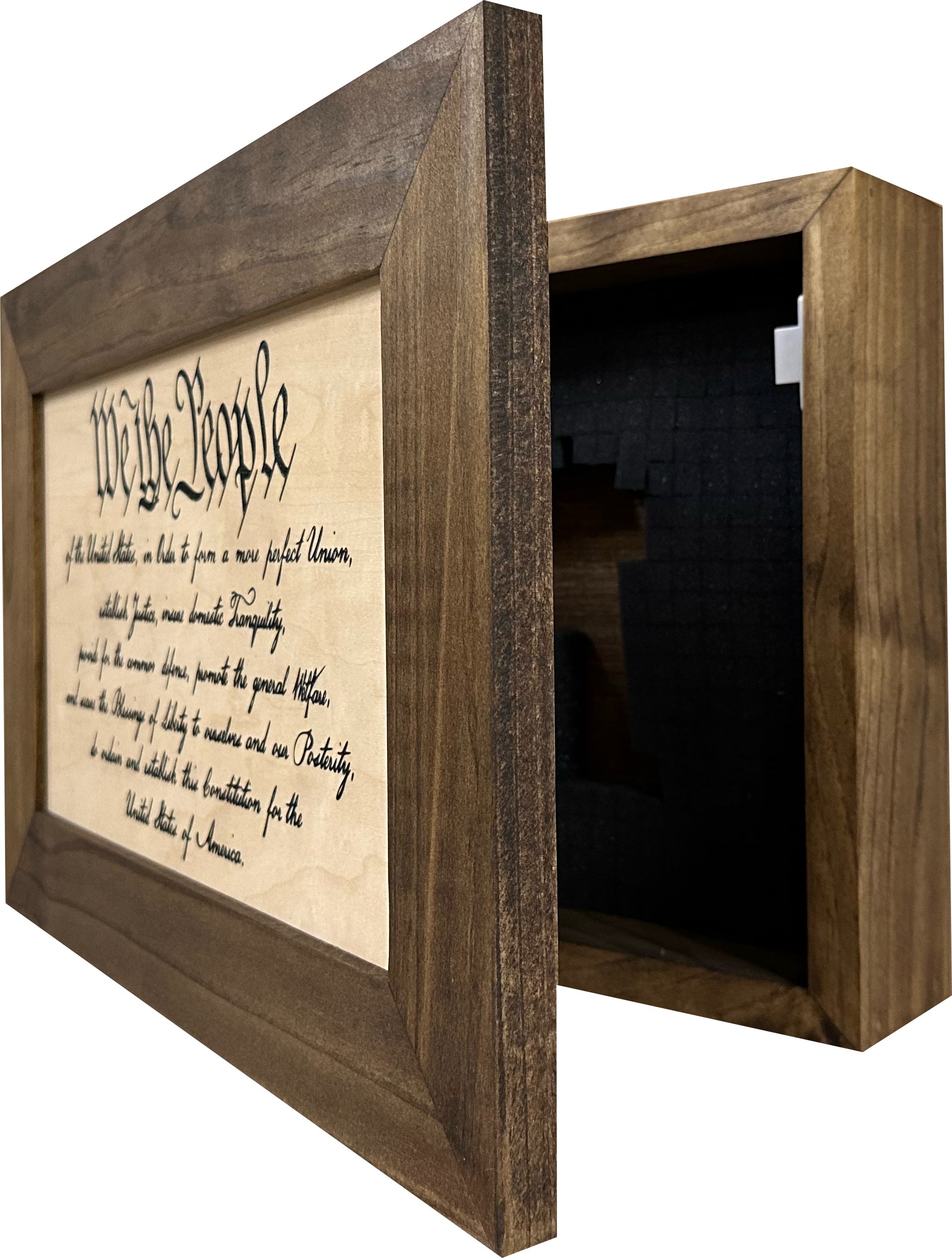 We The People Constitution Hidden Handgun Concealment Furniture