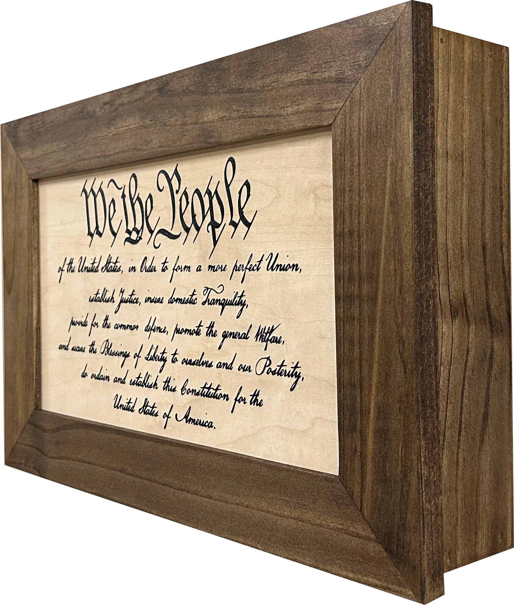 We The People Constitution Hidden Handgun Concealment Furniture