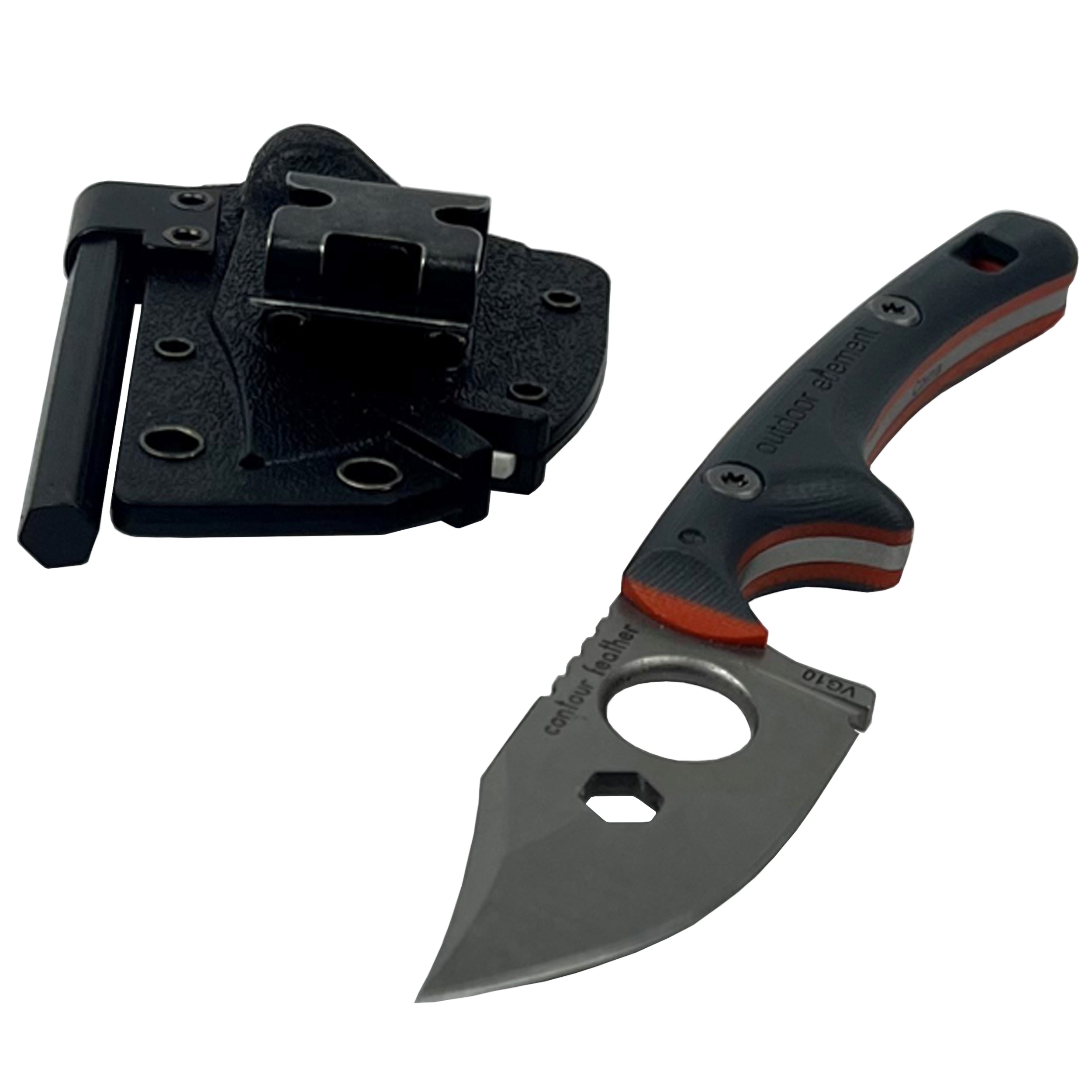 Contour Feather Adventure Survival Knife - BSG