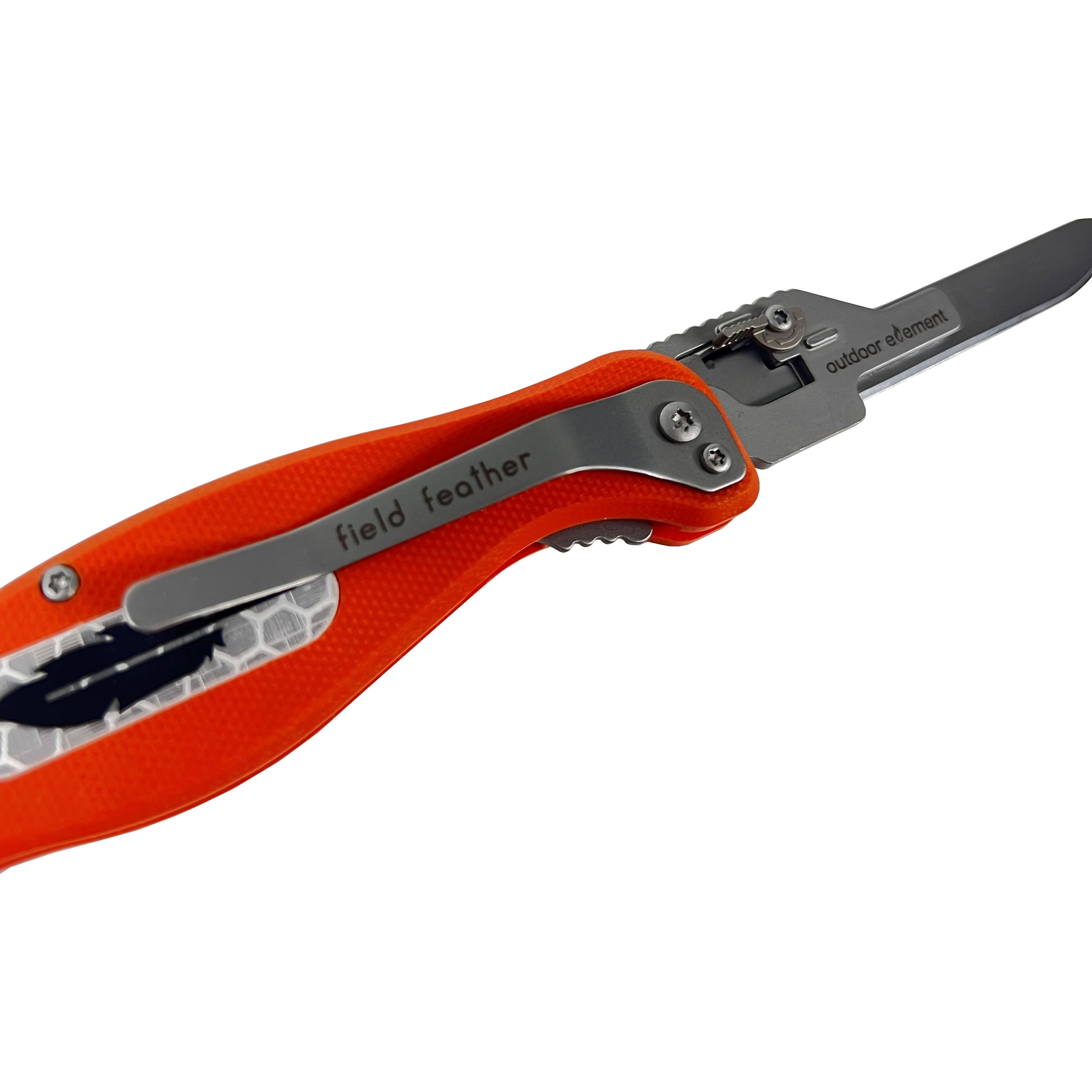 Field Feather Folding Replaceable Blade Knife - BSG