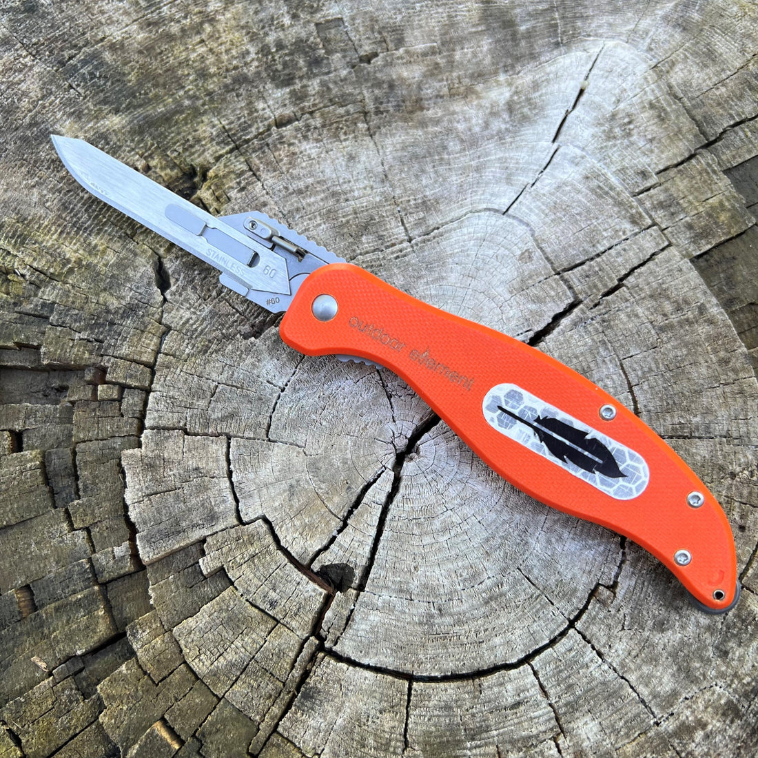 Field Feather Folding Replaceable Blade Knife - BSG