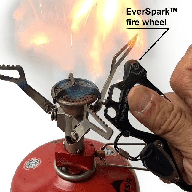 Fire Escape: Fire - Starting Multitool Carabiner - BSG