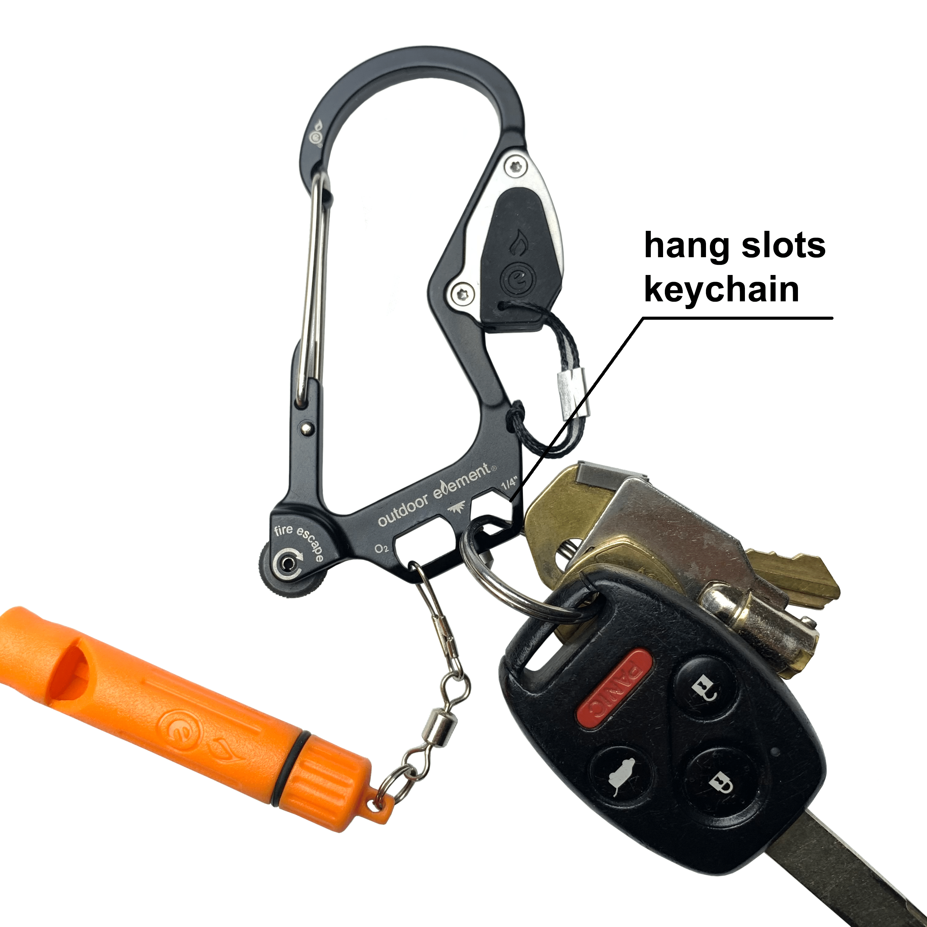 Fire Escape: Fire - Starting Multitool Carabiner - BSG