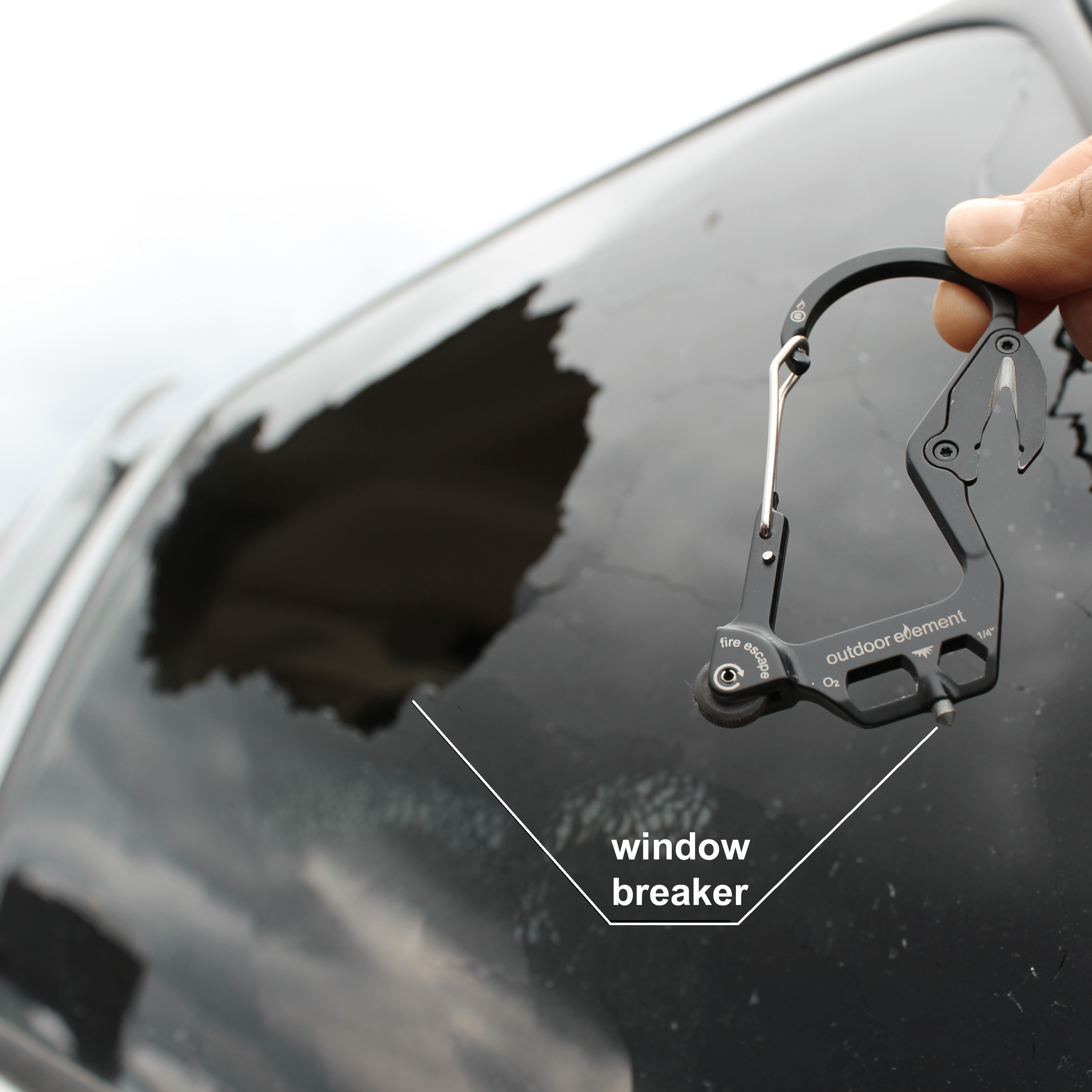 Fire Escape: Fire - Starting Multitool Carabiner - BSG