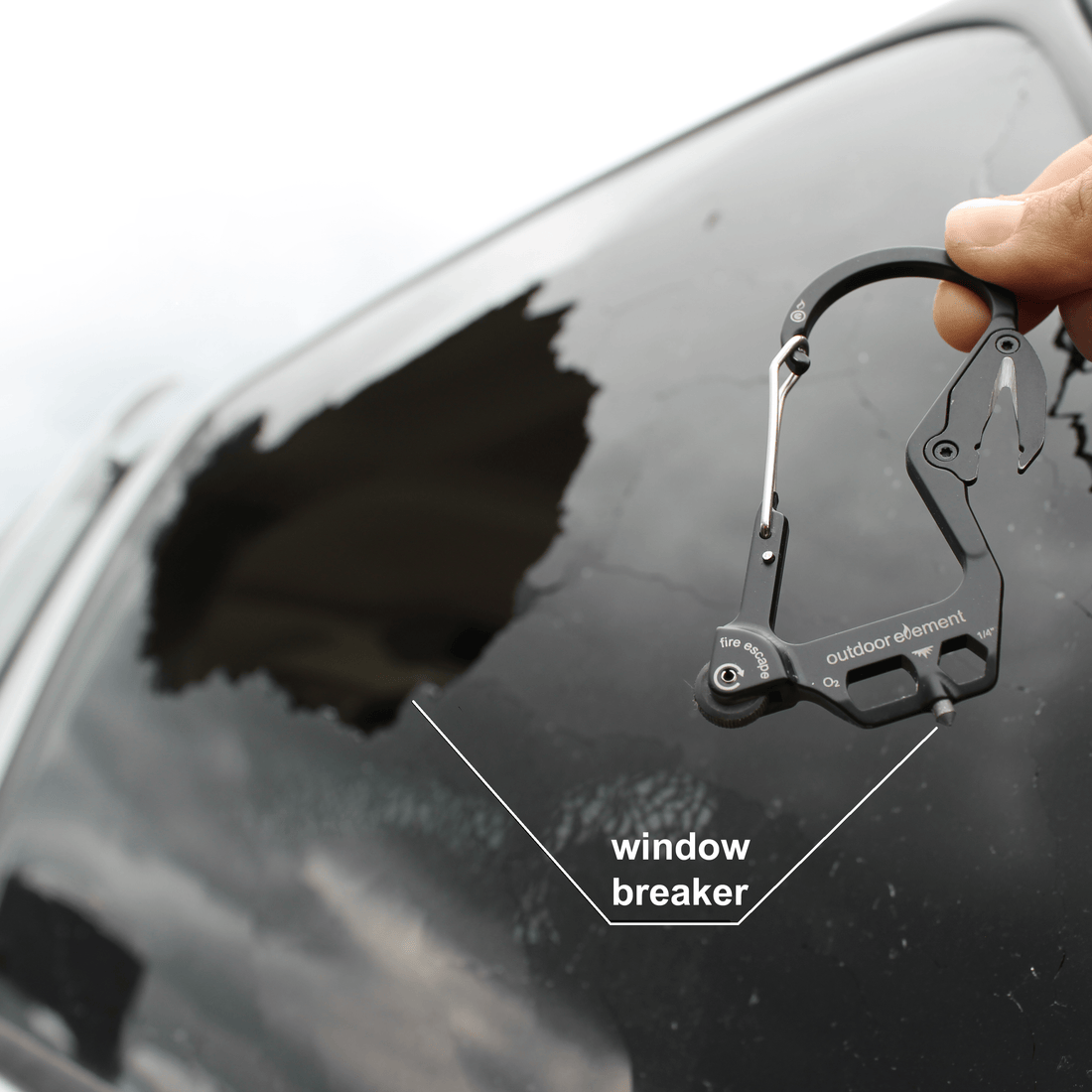 Fire Escape: Fire - Starting Multitool Carabiner - BSG