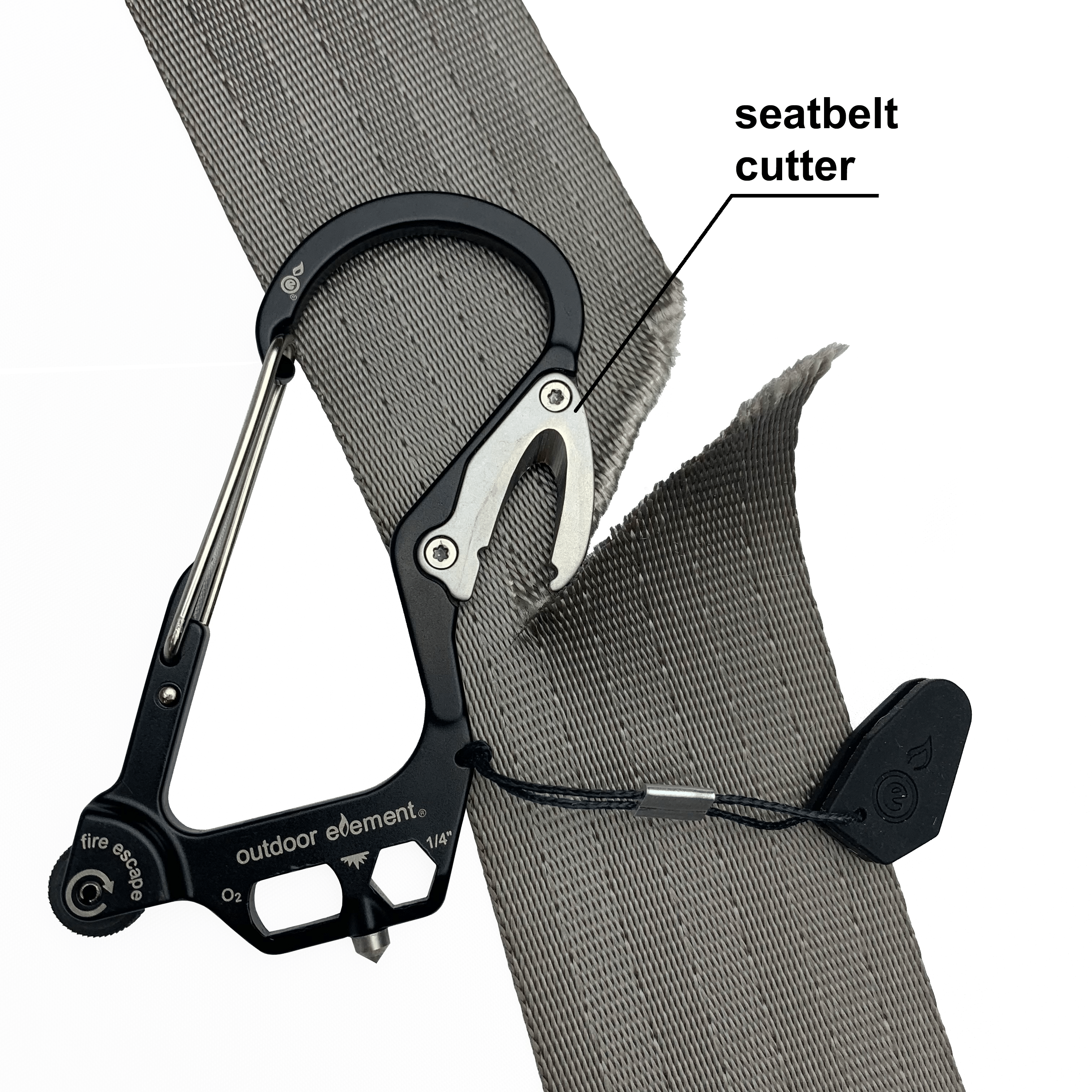 Fire Escape: Fire - Starting Multitool Carabiner - BSG