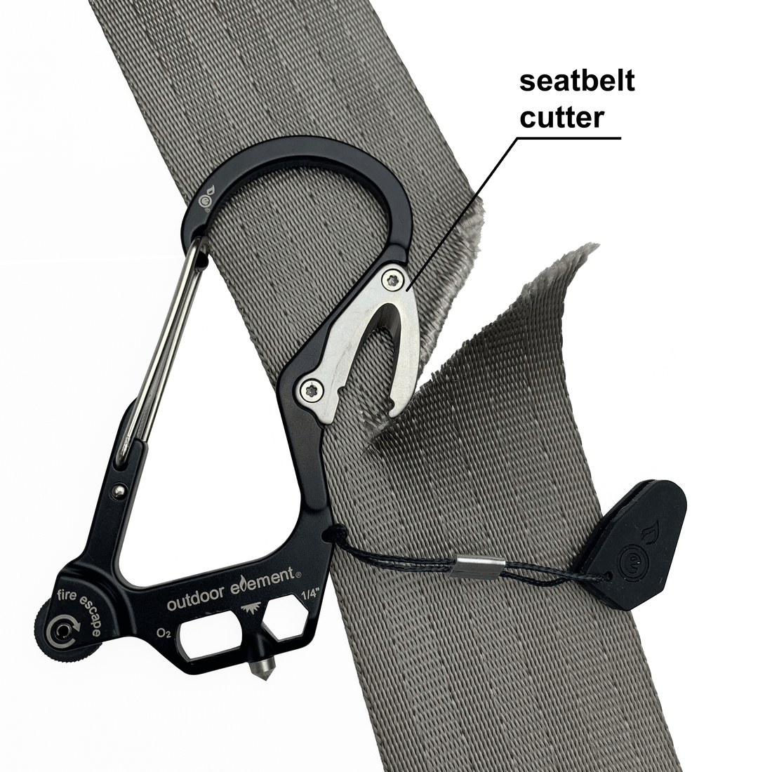 Fire Escape: Fire - Starting Multitool Carabiner - BSG
