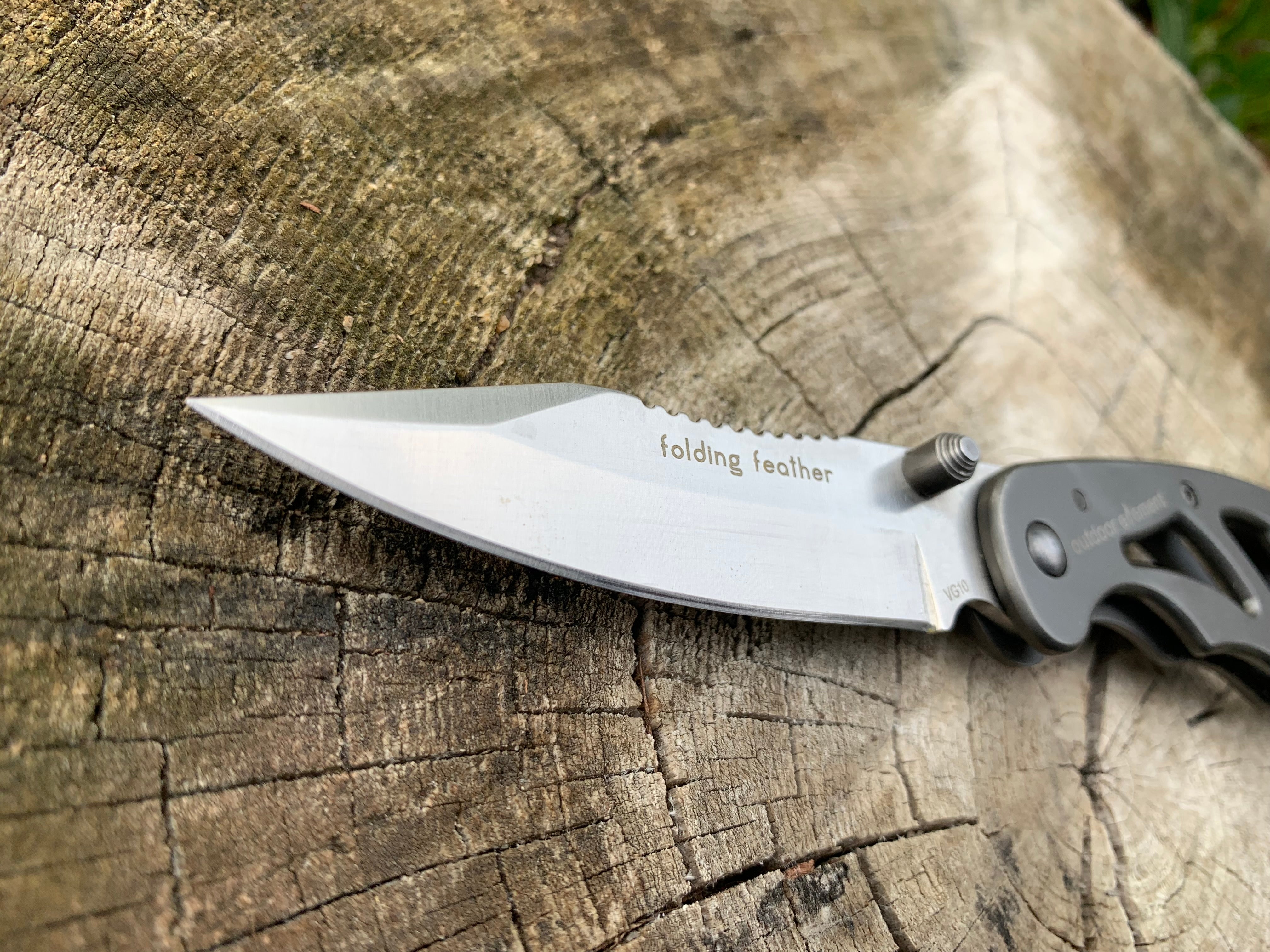Folding Feather EDC Pocketknife - BSG