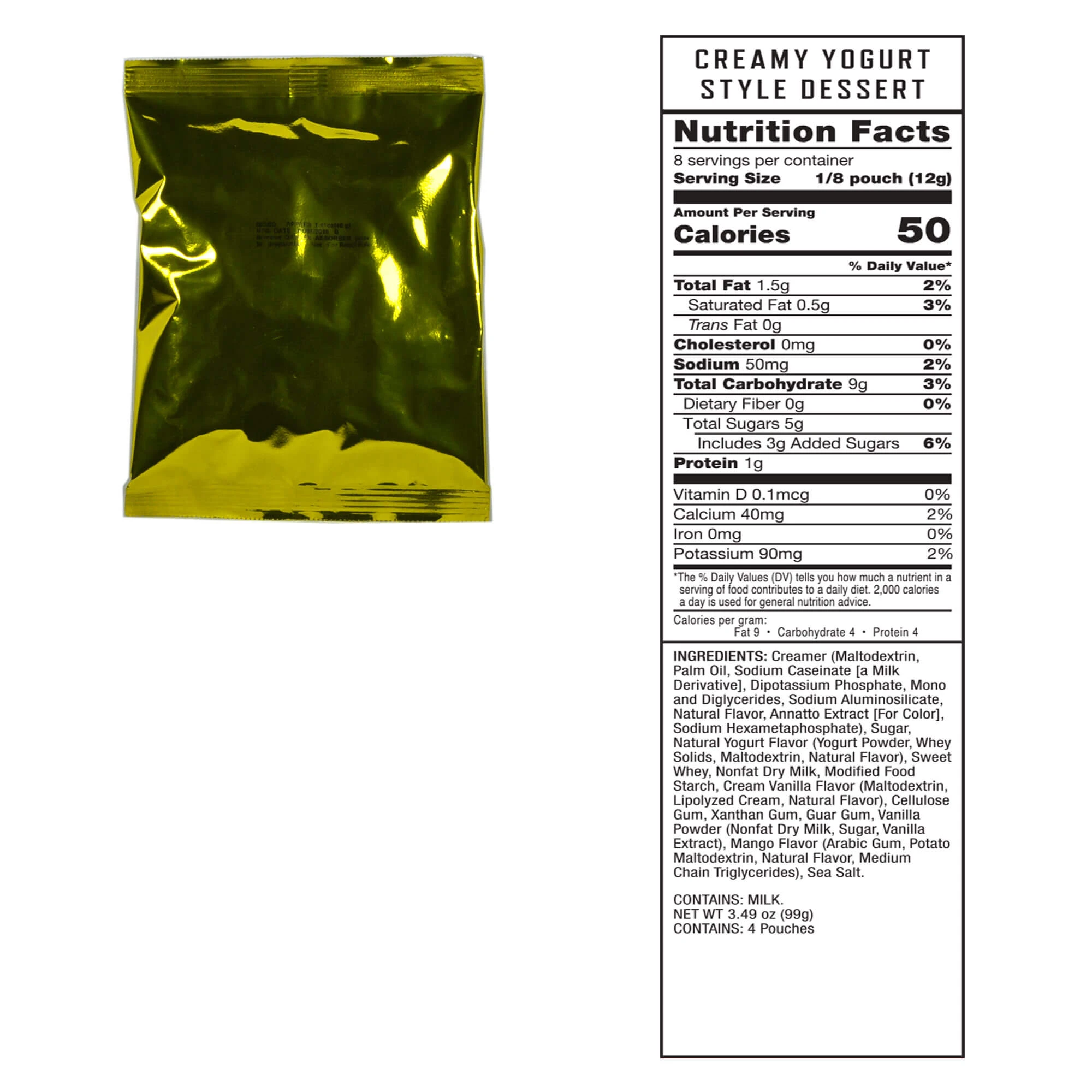 Cubeta para llevar sin gluten de 84 porciones