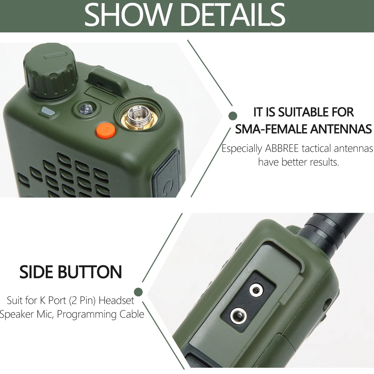 Walkie-talkie Baofeng AR-152 de 15 W, potente radio bidireccional CB, batería de 12000 mAh, transceptor táctico de largo alcance AN PRC-152 de doble banda