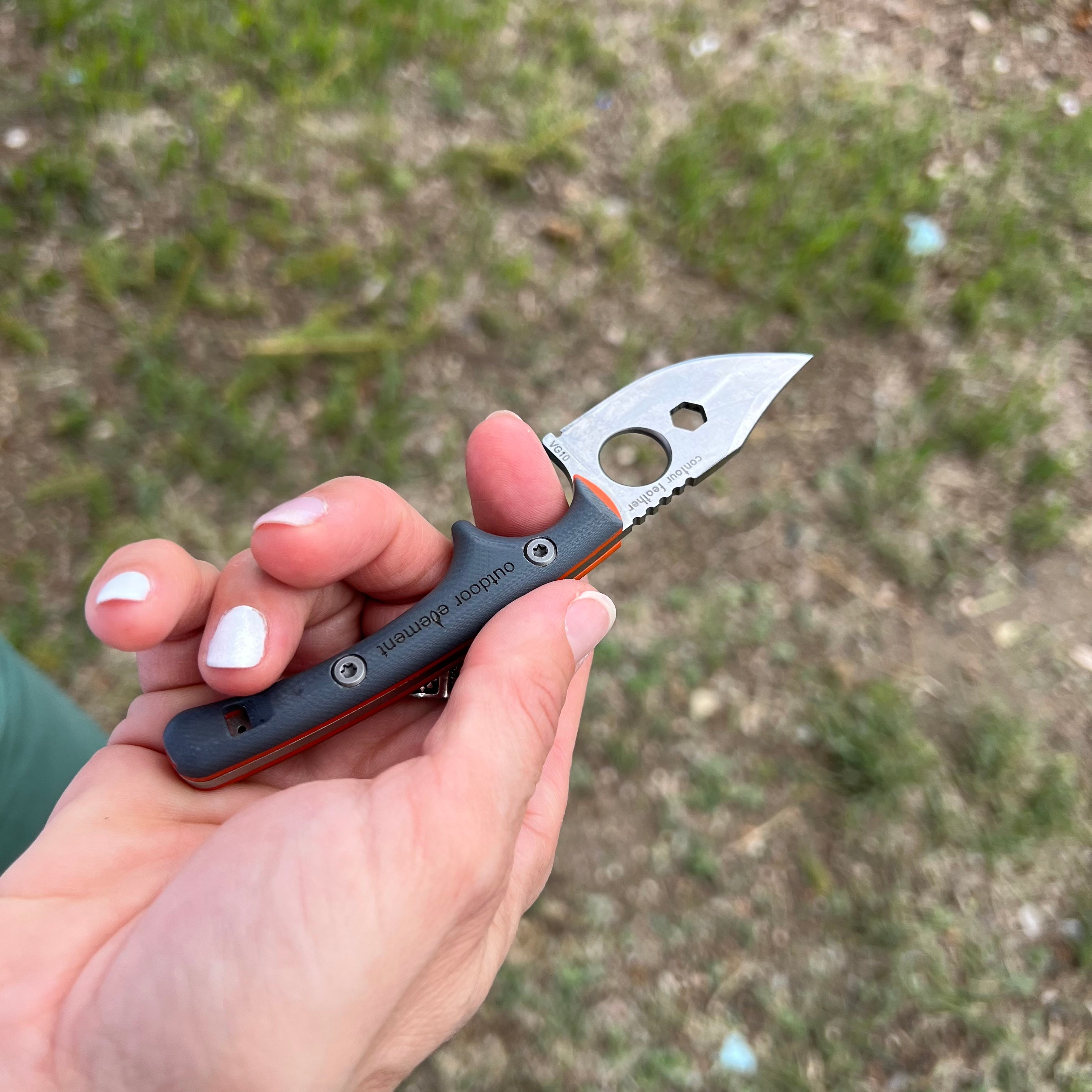 Contour Feather Adventure Survival Knife - BSG