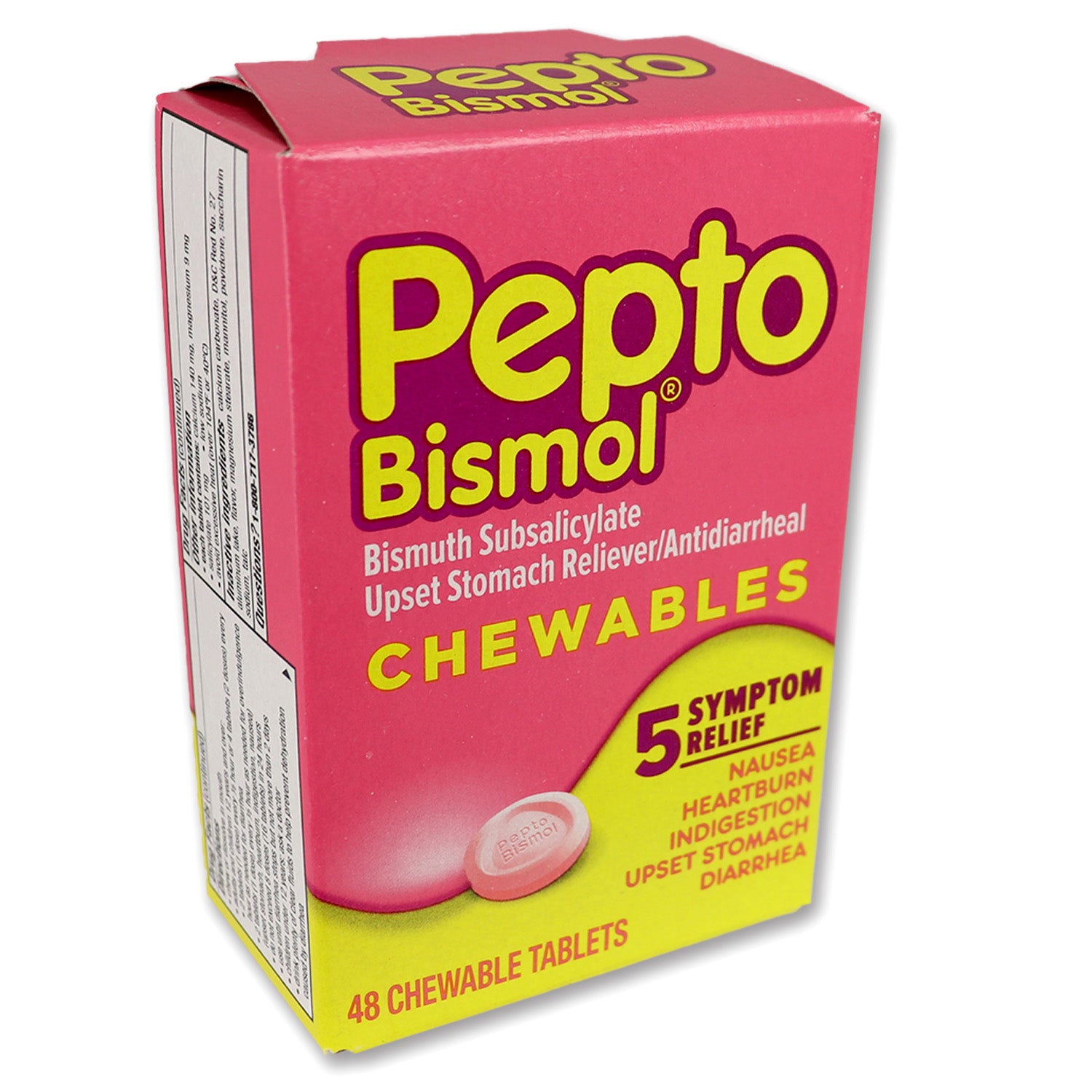 Pepto Bismol - M4043 - 48 1-Packs - 48 Tablets Per Dispenser Box