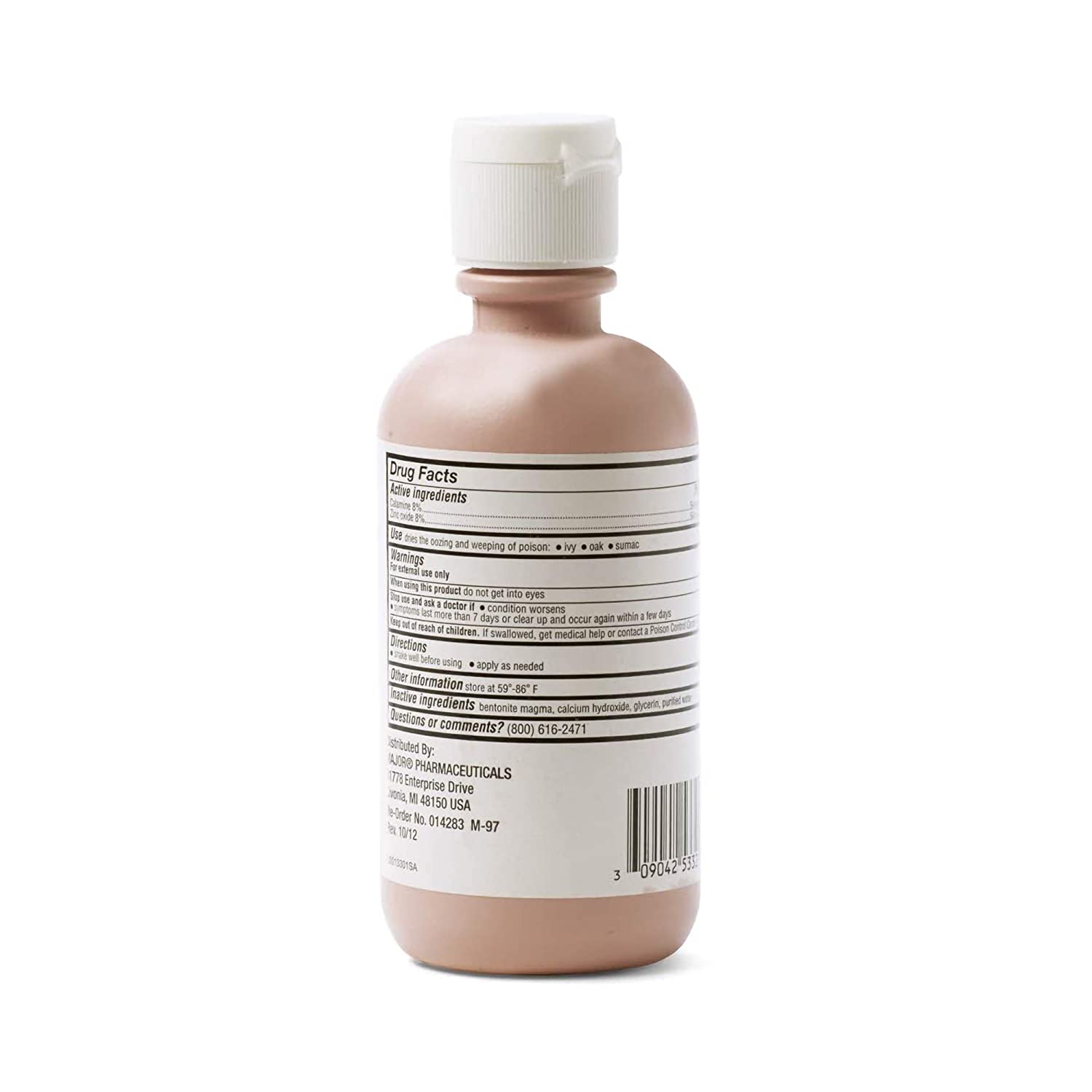 Calamine lotion, 6 oz. plastic bottle, 1 ea.