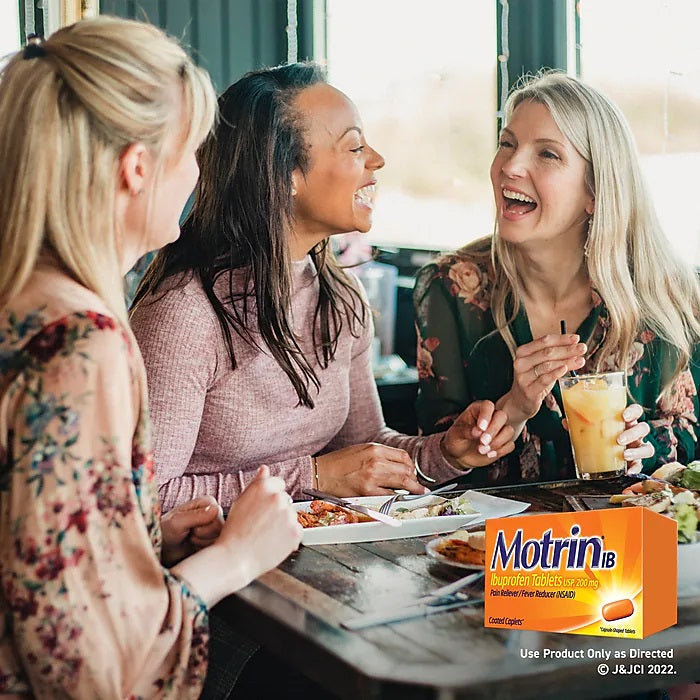 Motrin IB, 2 per pack - 100 per box