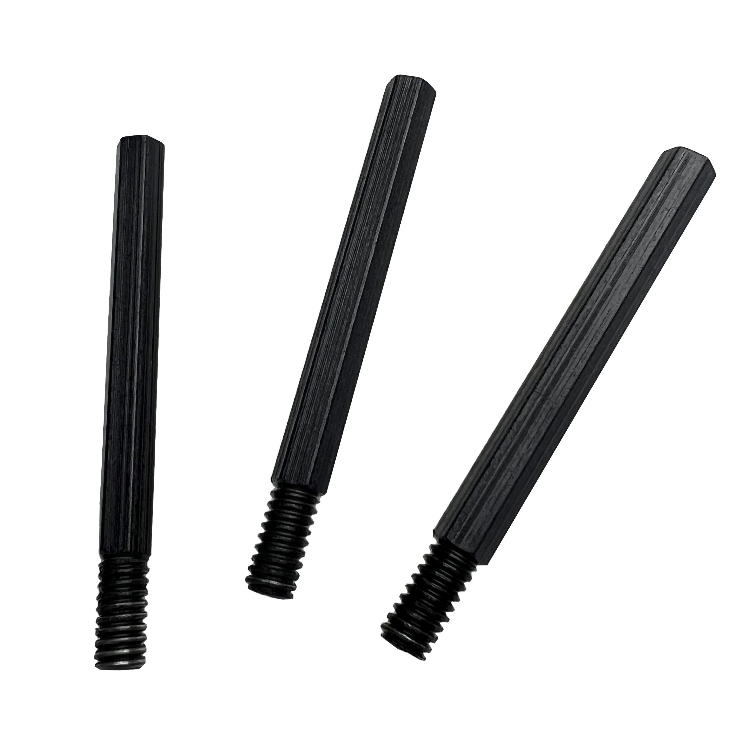 Hex Fire - Steel Replacement 3pk Ferro Rods for Contour Feather Knife - BSG