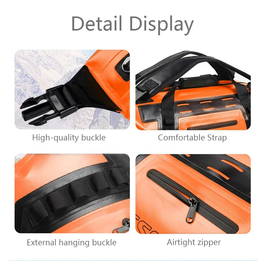 50L Waterproof Travel Duffel Dry Bag – Outdoor Camping & Boating Gear Sack