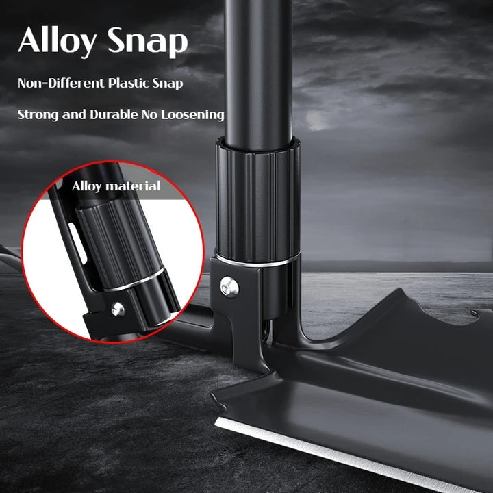 3-in-1 Camping & Survival Shovel – Shovel, Pickaxe, and Hoe