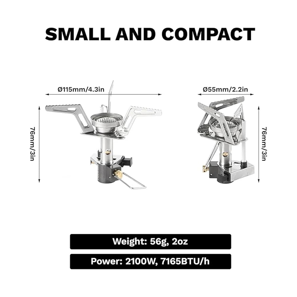 Fire-Maple Torch Gas Stove Ultralight Portable Backpacking Camp Burner with Piezo for Camping Hiking Trekking 7165BTU/h