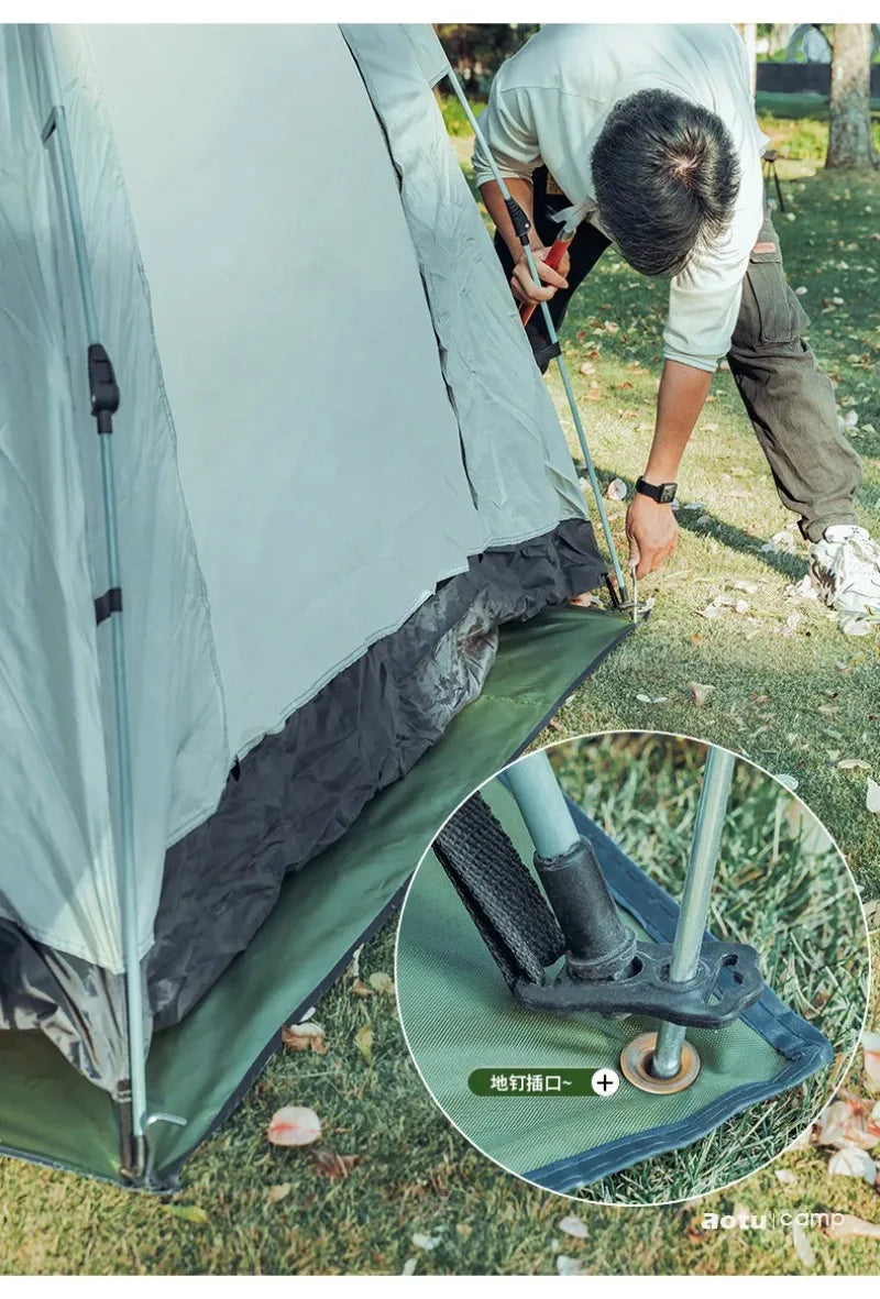 Waterproof Tent Tarp & Sun Shade Shelter – Camping & Outdoor Cover