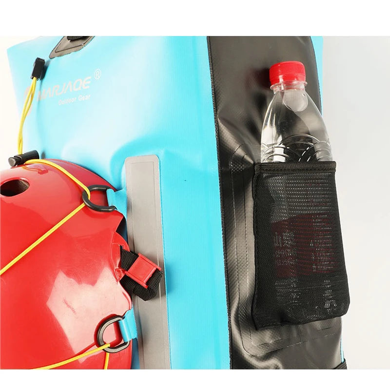 30L Waterproof Dual-Compartment Backpack – Heavy-Duty PVC Outdoor Survival Pack | BasicSurvivalGear.com