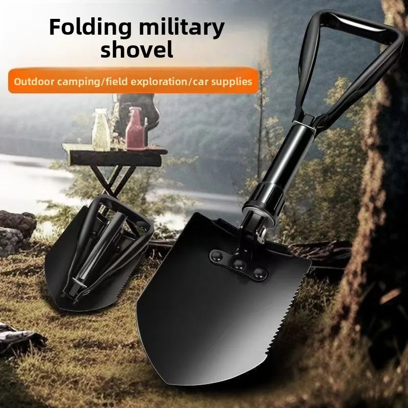 Multi-Functional Folding Engineer Shovel – Outdoor Expedition & Car Tool