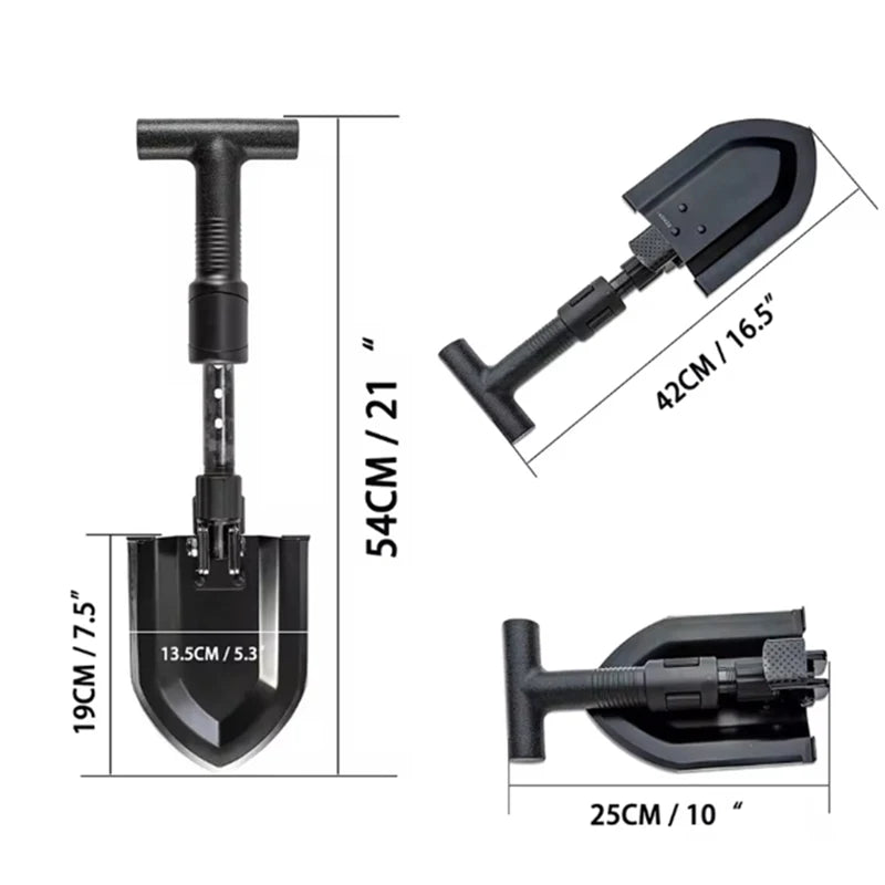 Multifunctional Folding Telescopic Entrenching Shovel