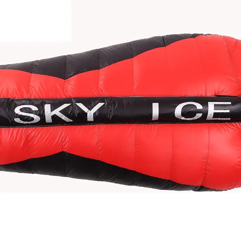 Portable Winter Down Dleeping Bags Ultralight Outdoor Waterproof Warm Goose Down mummy Sleeping Bag For Hiking Camping Equipment - BSG