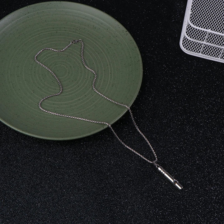 Emergency Survival Whistle – Loud Portable Whistle Keychain & Necklace