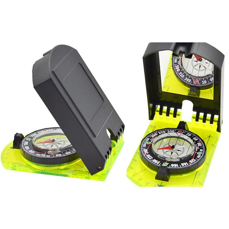 Waterproof Compass Outdoor Gadget Sports Goniometer Camping Hiking Mountaineering Brand Professional Military Army Metal Sight - BSG