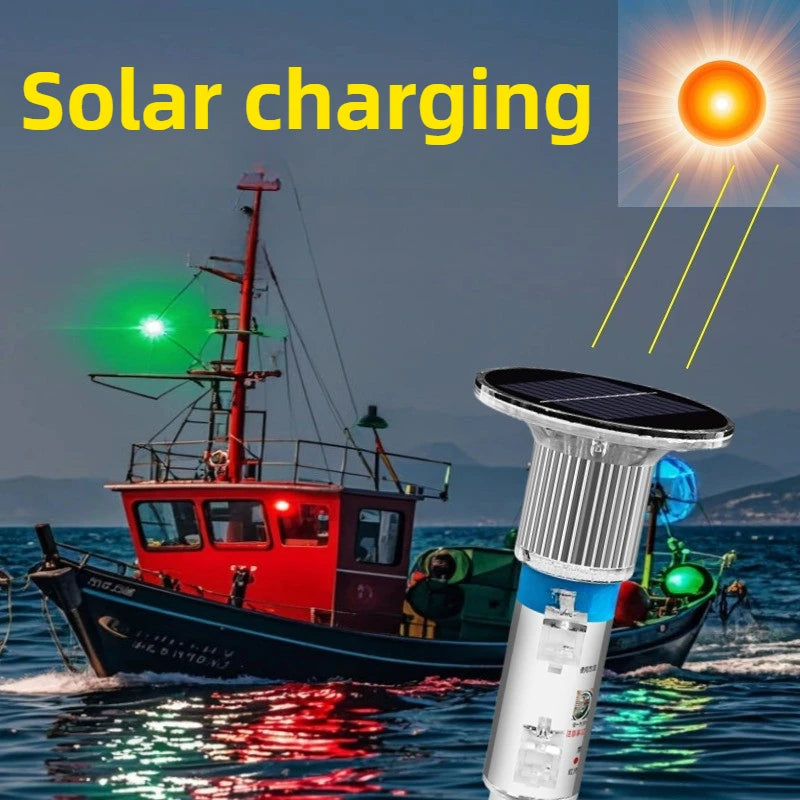 Solar-Powered Emergency Signal Light – IPX7 Waterproof LED Warning Beacon (No Battery Charging Needed) | BasicSurvivalGear.com