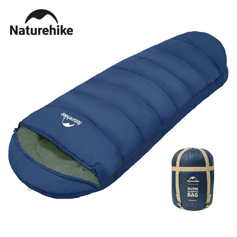 Naturehike Mummy Sleeping Bags MJ300/MJ600 Cotton Camping Adults Sleeping Bag Ultra Winter Warm Mummy Sleeping Bag Indoor - BSG