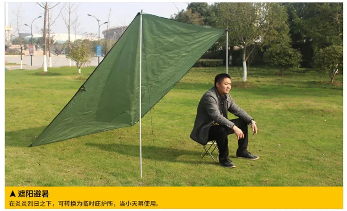 Waterproof Tent Tarp & Sun Shade Shelter – Camping & Outdoor Cover
