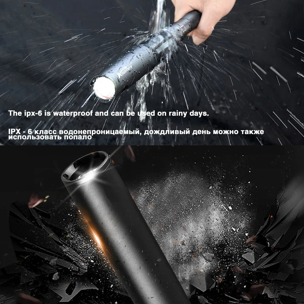 Ultra Bright Self Defense Baseball Bat Flashlight Stick Outdoor Emergency Personal Defense Torch Anti Riot Equipment Supplies