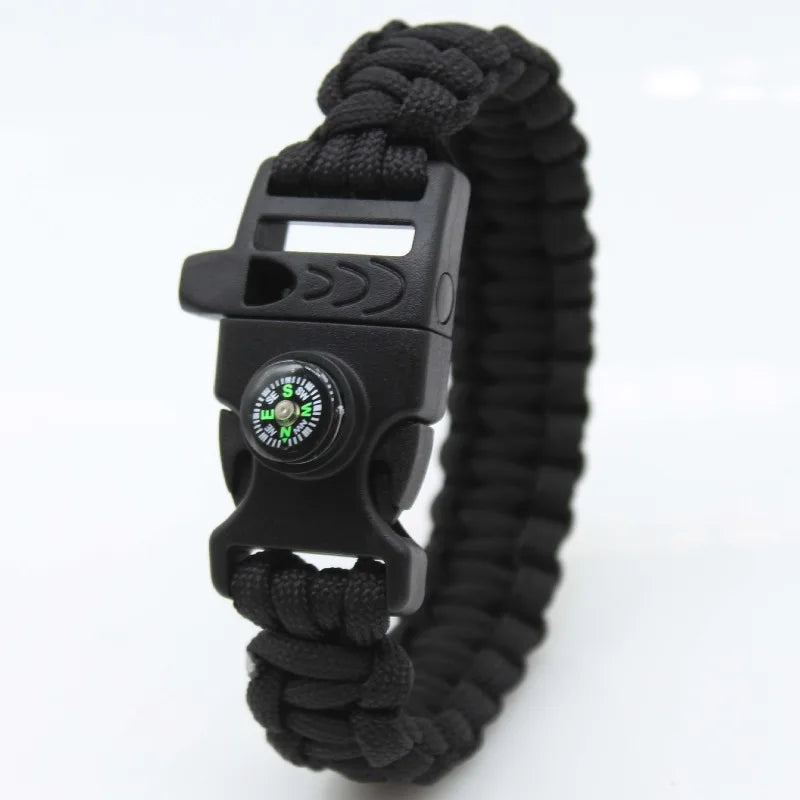 Paracord Bracelet - Multi-Functional Braided Bracelet, 7-Strand Paracord Outdoor Survival Emergency Wrist Cord/Bracelet